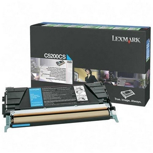 LEXMARK-C5200CS-CARTUS-TONER-COLOR-CYAN
